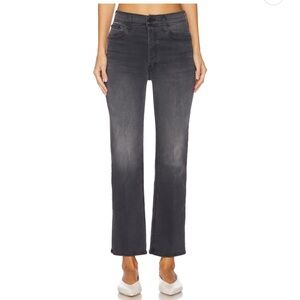 Mother Women's Gray Tripper Ankle Jeans